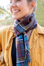 Briomhar Tartan Plaid Scottish Scarf - 100% Lambswool Made in Scotland for Men or Women - Image 4